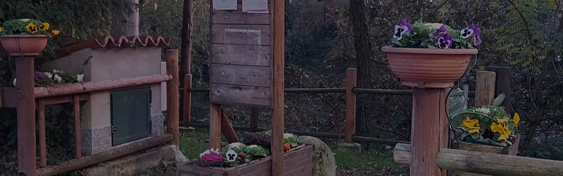 L'ingresso del Fontanile Borra