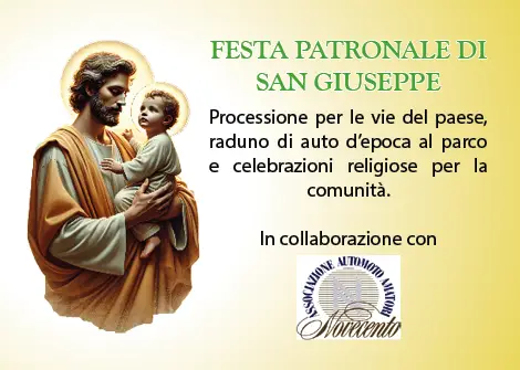 Festa di San Giuseppe e raduno di auto d'epoca